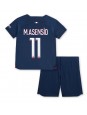 Paris Saint-Germain Marco Asensio #11 Domácí dres pro děti 2023-24 Krátký Rukáv (+ trenýrky)
